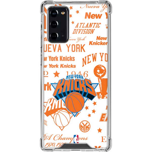 NBA NY Knicks Historic Blast Galaxy Note20 5G Clear Case