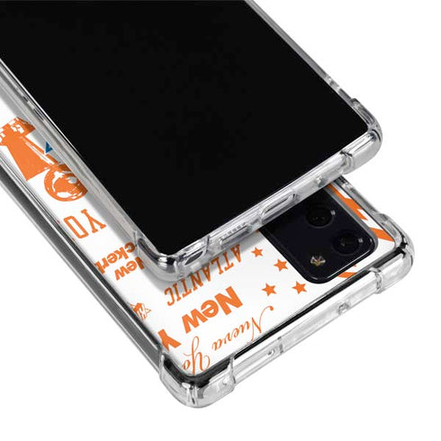 NBA NY Knicks Historic Blast Galaxy Note20 5G Clear Case