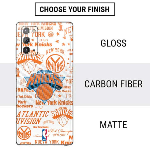 NBA NY Knicks Historic Blast Galaxy Note20 5G Skin