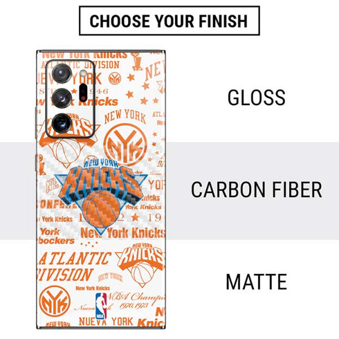 NBA NY Knicks Historic Blast Galaxy Note20 Ultra 5G Skin