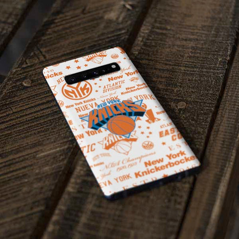 NBA NY Knicks Historic Blast Galaxy S10 Plus Skin