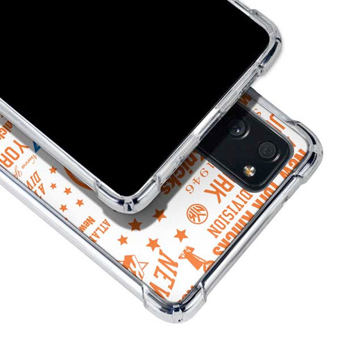 NBA NY Knicks Historic Blast Galaxy S20 FE Clear Case