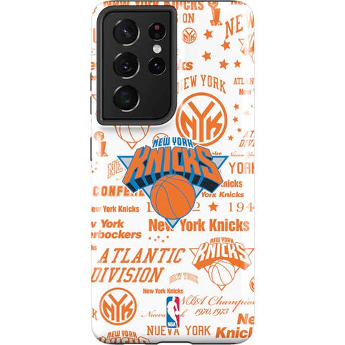 NBA NY Knicks Historic Blast Galaxy S21 Ultra 5G Pro Case
