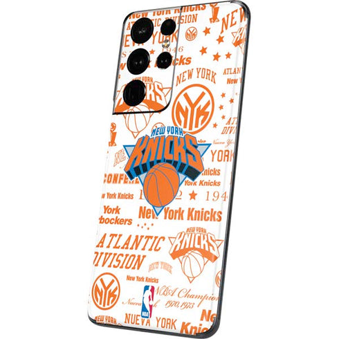 NBA NY Knicks Historic Blast Galaxy S21 Ultra 5G Skin