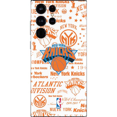 NBA NY Knicks Historic Blast Galaxy S22 Ultra Skin