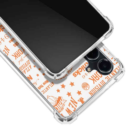 NBA NY Knicks Historic Blast Galaxy S23 FE Clear Case