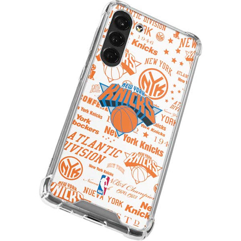 NBA NY Knicks Historic Blast Galaxy S23 Plus Clear Case
