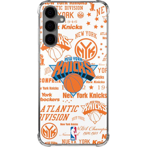 NBA NY Knicks Historic Blast Galaxy S24 Plus Clear Case
