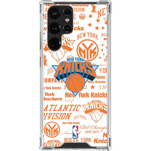 NBA NY Knicks Historic Blast Galaxy S24 Ultra Clear Case