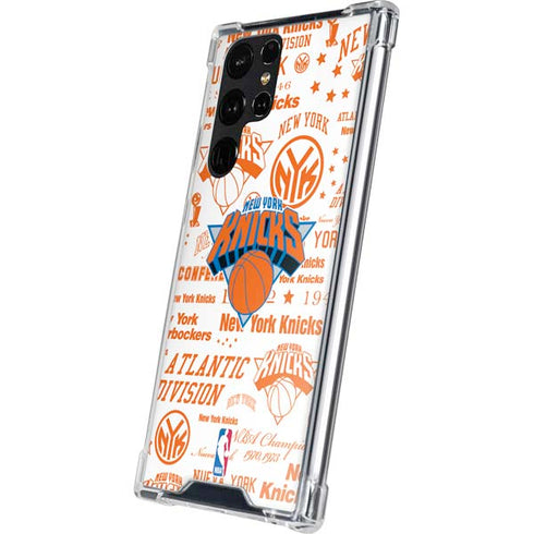 NBA NY Knicks Historic Blast Galaxy S24 Ultra Clear Case