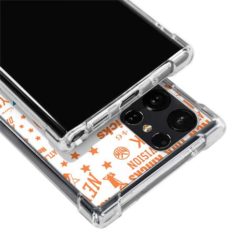 NBA NY Knicks Historic Blast Galaxy S24 Ultra Clear Case