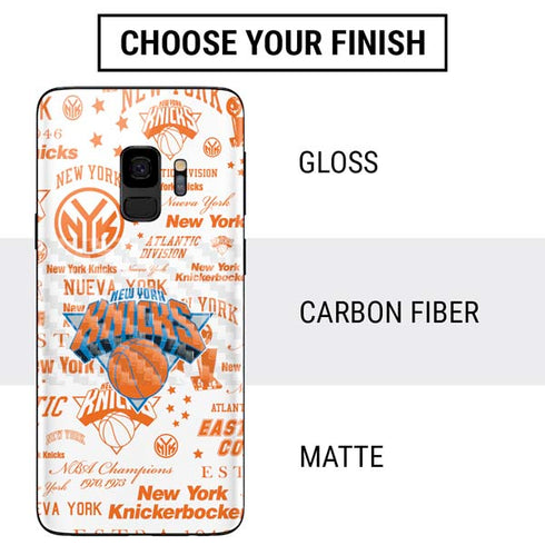 NBA NY Knicks Historic Blast Galaxy S9 Skin