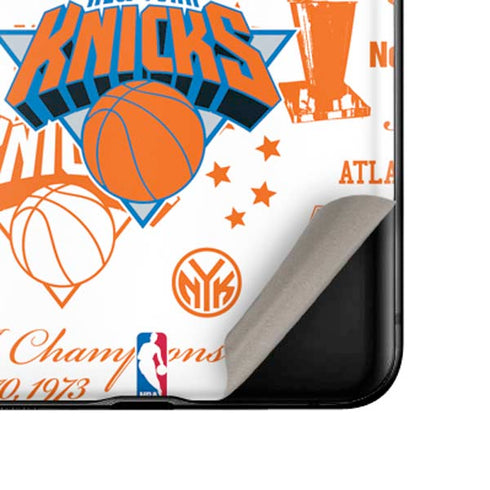 NBA NY Knicks Historic Blast Galaxy Z Flip Skin