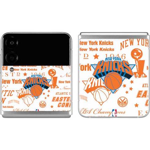 NBA NY Knicks Historic Blast Galaxy Z Flip4 5G Skin