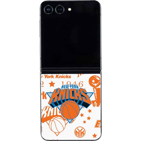 NBA NY Knicks Historic Blast Galaxy Z Flip5 5G Skin