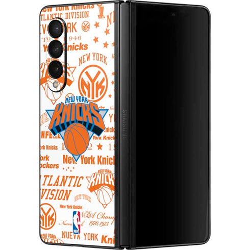 NBA NY Knicks Historic Blast Galaxy Z Fold3 5G Skin