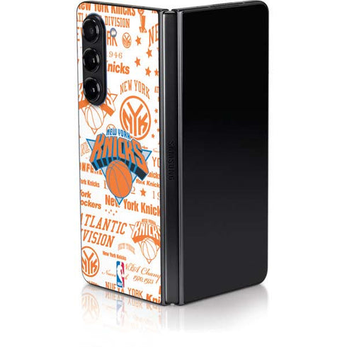 NBA NY Knicks Historic Blast Galaxy Z Fold5 5G Skin