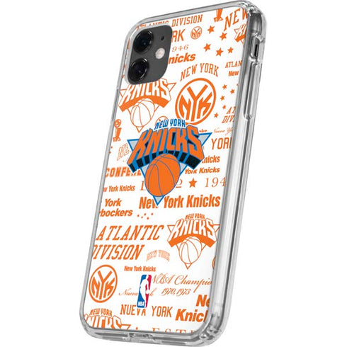 NBA NY Knicks Historic Blast iPhone 11 Clear Case