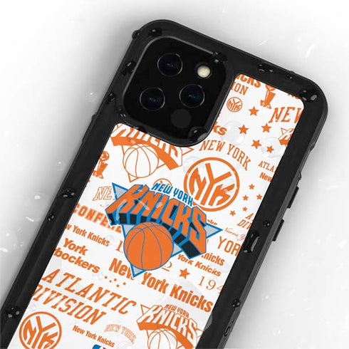 NBA NY Knicks Historic Blast iPhone 12 Pro Waterproof Case