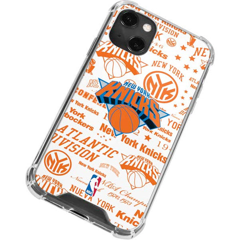 NBA NY Knicks Historic Blast iPhone 13 Mini Clear Case