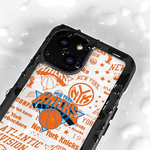 NBA NY Knicks Historic Blast iPhone 13 Mini Waterproof Case