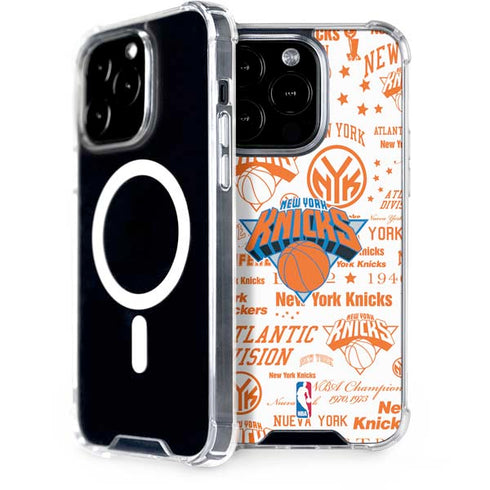 NBA NY Knicks Historic Blast iPhone 15 Pro MagSafe Case