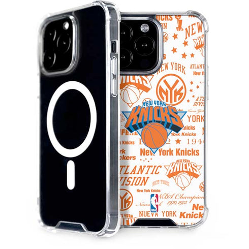 NBA NY Knicks Historic Blast iPhone 15 Pro Max MagSafe Case