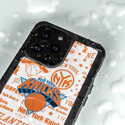 NBA NY Knicks Historic Blast iPhone 14 Pro Max Waterproof Case