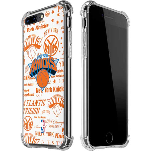 NBA NY Knicks Historic Blast iPhone 7/8 Plus Clear Case