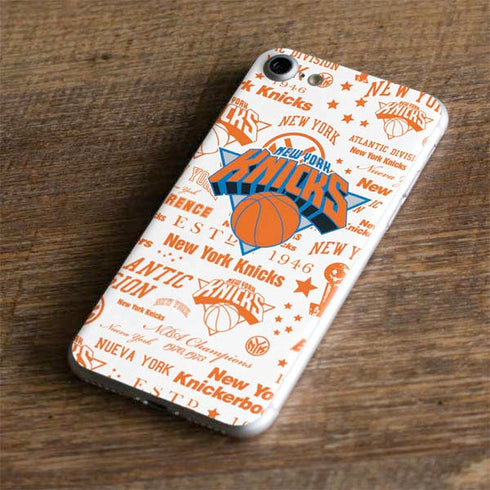 NBA NY Knicks Historic Blast iPhone 8 Skin