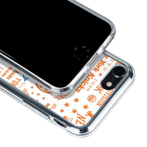 NBA NY Knicks Historic Blast iPhone SE (2nd & 3rd Gen) Clear Case