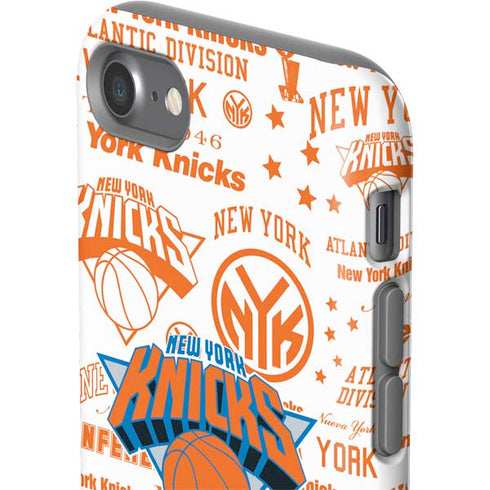 NBA NY Knicks Historic Blast iPhone SE (2nd & 3rd Gen) Pro Case