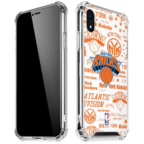 NBA NY Knicks Historic Blast iPhone XR Clear Case