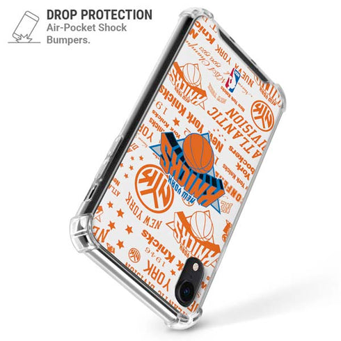 NBA NY Knicks Historic Blast iPhone XR Clear Case