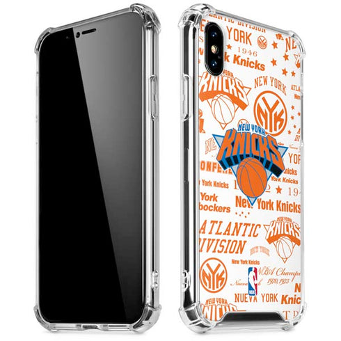 NBA NY Knicks Historic Blast iPhone XS Max Clear Case