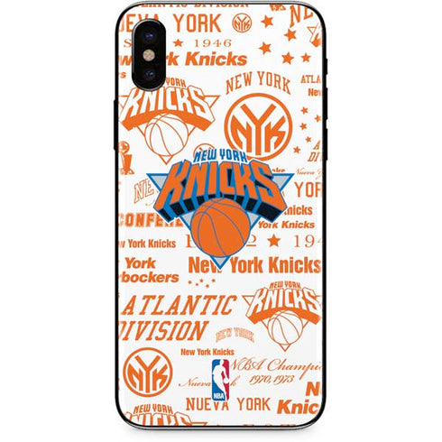 NBA NY Knicks Historic Blast iPhone XS Skin