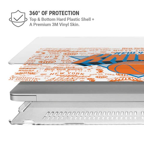 NBA NY Knicks Historic Blast MacBook Air 13in M1 (2021) Case plus Skin
