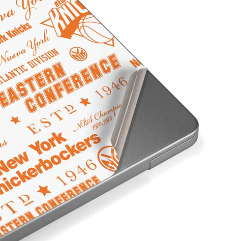 NBA NY Knicks Historic Blast MacBook Pro 14in (2021-24) Skin