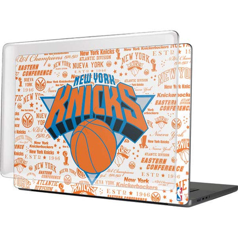 NBA NY Knicks Historic Blast MacBook Pro 16in (2021-25) Case plus Skin