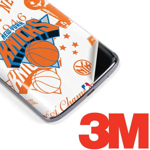 NBA NY Knicks Historic Blast Moto E5 Plus Skin
