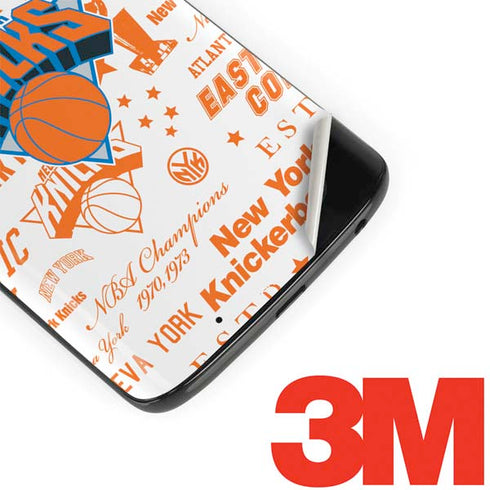 NBA NY Knicks Historic Blast Moto G6 Skin