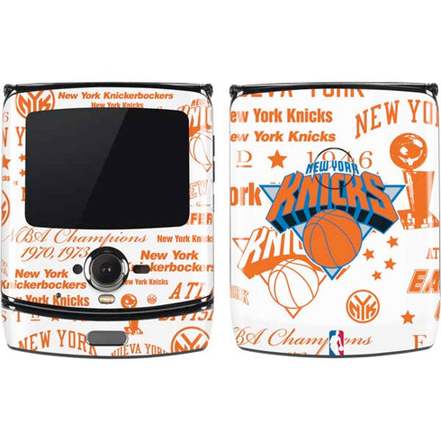 NBA NY Knicks Historic Blast Motorola RAZR Skin