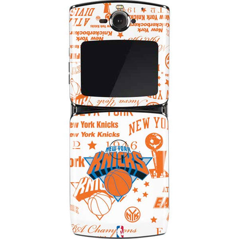 NBA NY Knicks Historic Blast Motorola RAZR Skin