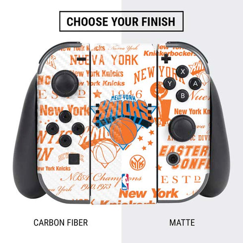 NBA NY Knicks Historic Blast Nintendo Skins