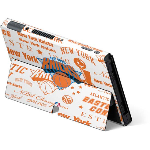 NBA NY Knicks Historic Blast Nintendo Switch OLED (2021) Skin