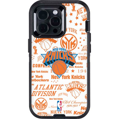 NBA NY Knicks Historic Blast Otterbox Defender iPhone Skin