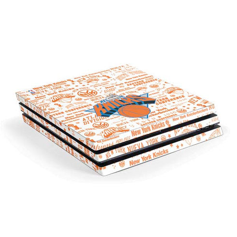 NBA NY Knicks Historic Blast PS4 Pro Console Skin