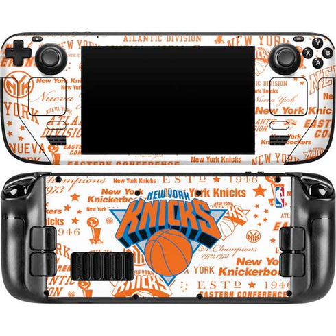NBA NY Knicks Historic Blast Steam Deck Handheld Gaming Computer Skin
