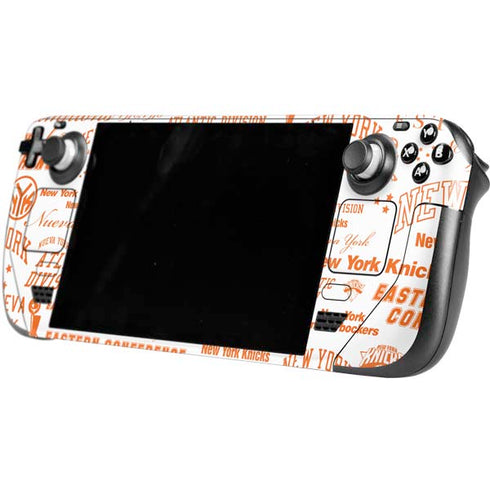 NBA NY Knicks Historic Blast Steam Deck Handheld Gaming Computer Skin