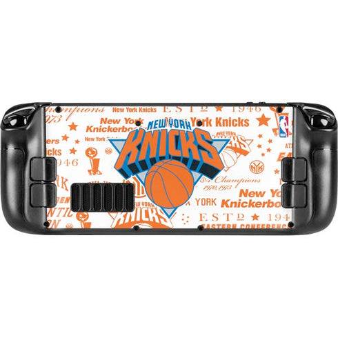 NBA NY Knicks Historic Blast Steam Deck Handheld Gaming Computer Skin